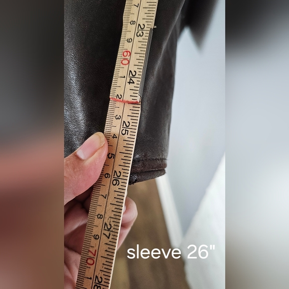 Red Wing Shoes Leather Jacket Cafe Racer Moto Men's Size XL Brown Motorcycle - Picture 15 of 15